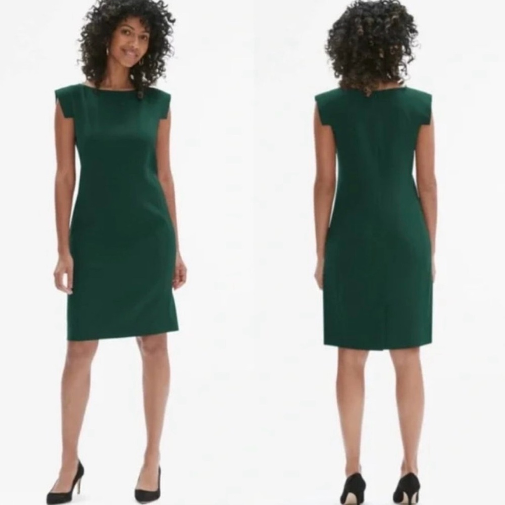  MM LaFleur Sarah Cap Sleeve Sheath Dress